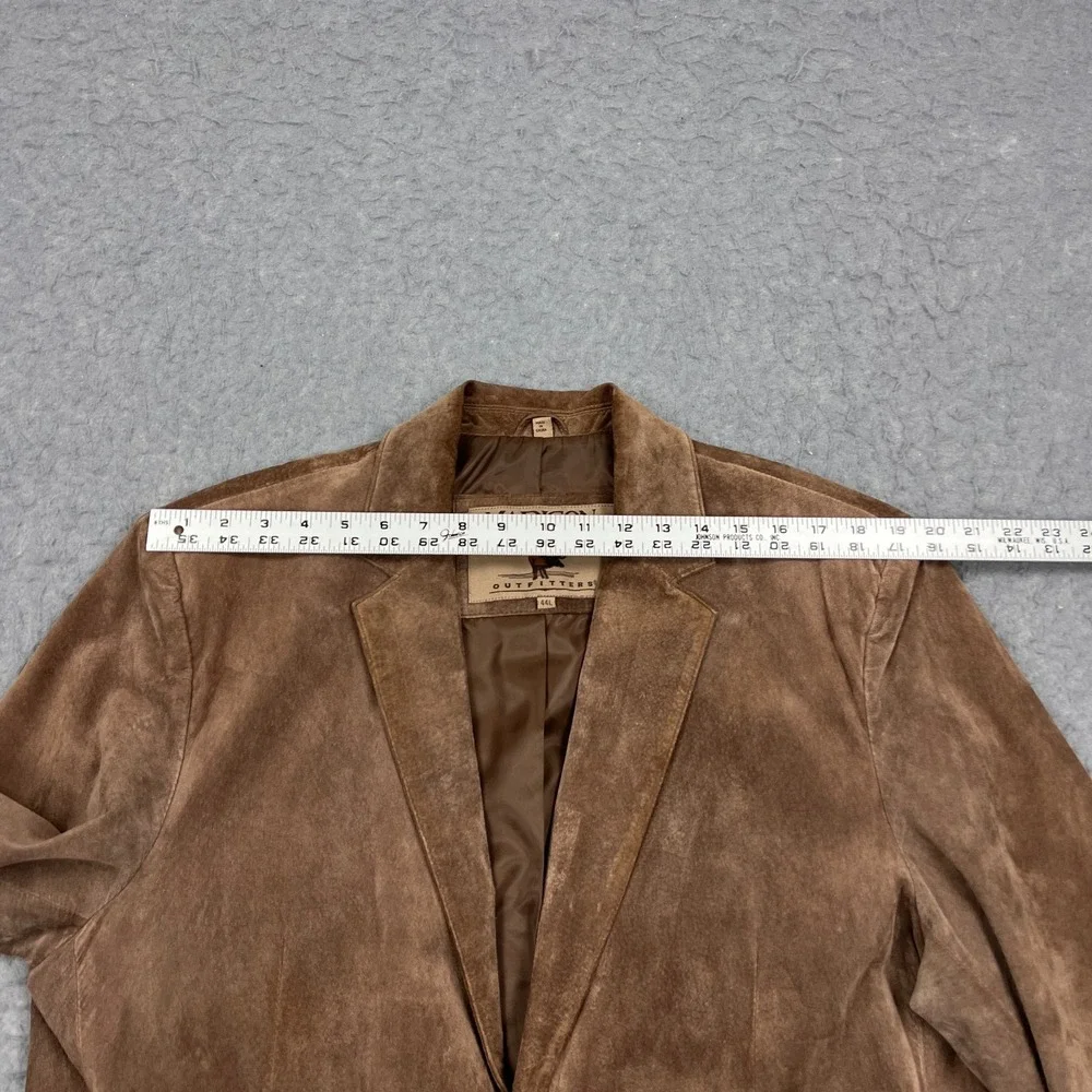 Madison Creek Outfitters Suede‎ Blazer Mens 44L Brown Leather Western Jacket